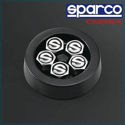 5 Tappi coprivalvole valvole COPRIVALVOLA SPARCO ALLUMINIO TUNING SPORT  RACING